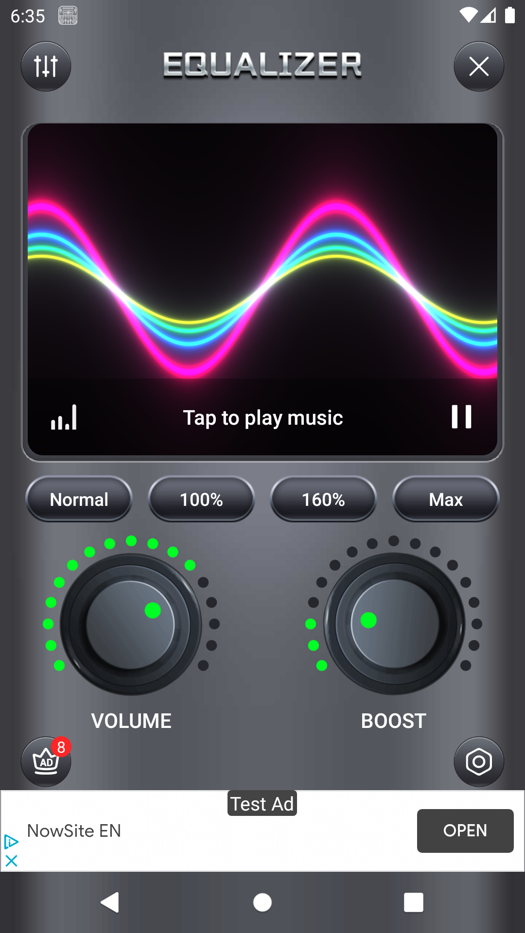 Equalizer & Bass Booster - screenshot