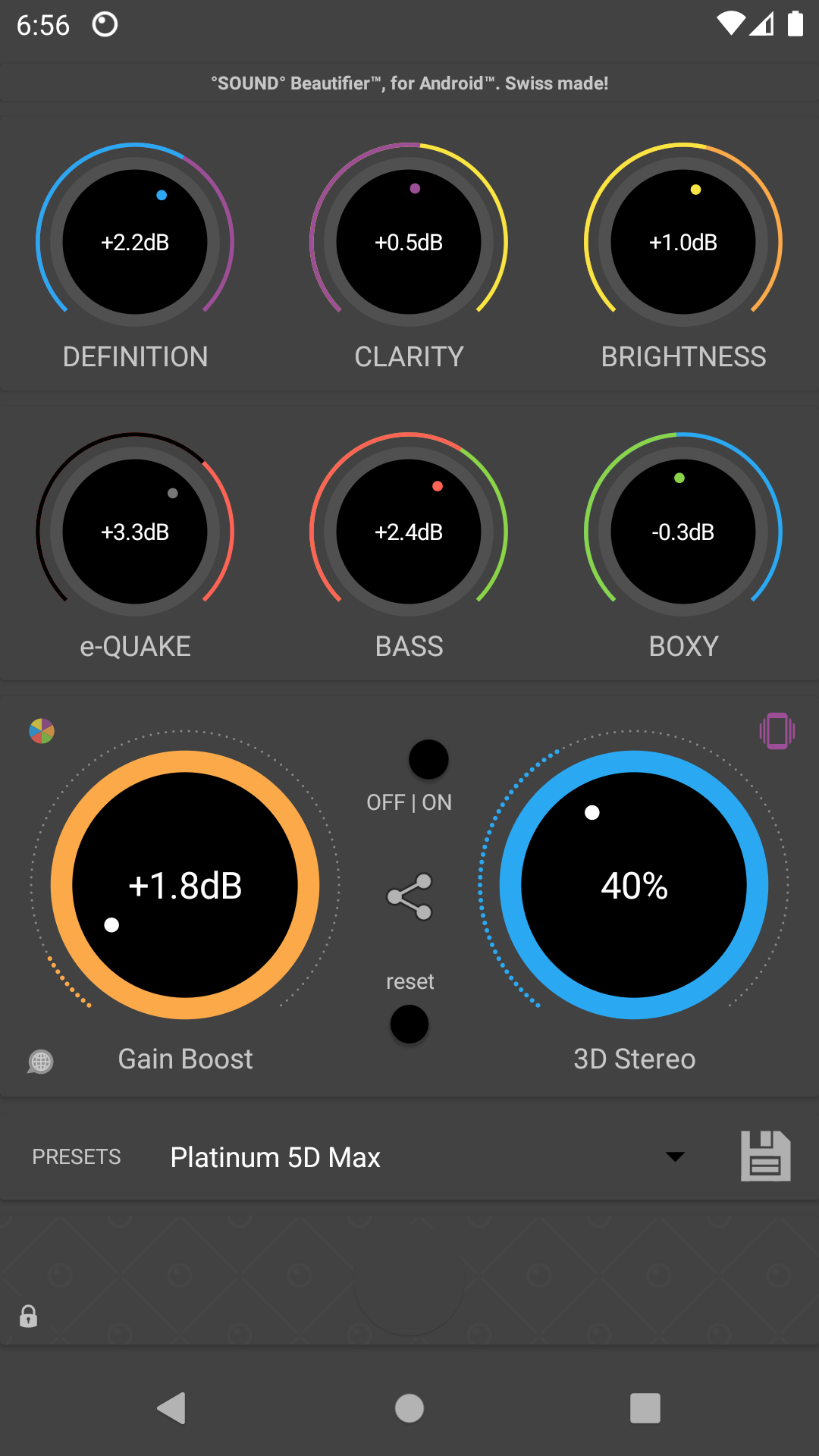 °SOUND° Beautifier™ - Bass Booster & Equalizer - screenshot